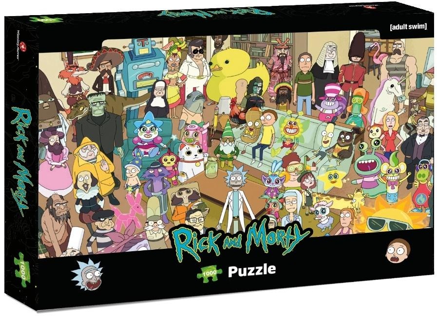 Winning Moves Puzzle 1000 Rick&Morty