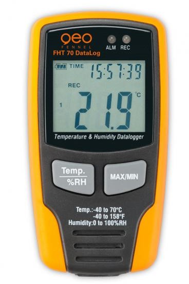 GeoFennel Rejestrator monitorujący temperaturę i wilgotność FHT 70 18-201-20