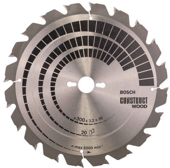 Bosch Tarcza do piły tarczowej Construct Wood 300 x 30 x 3 2 mm 20 2608640690 1 szt