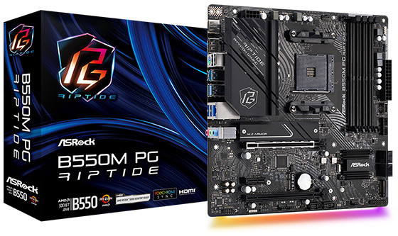 ASRock Płyta główna B550M PG RIPTIDE