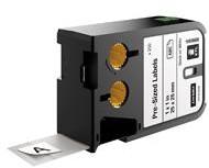 Dymo XTL 250 szt wymiarowych etykiet 25 mm x 25 mm Czarny na białym 1868668