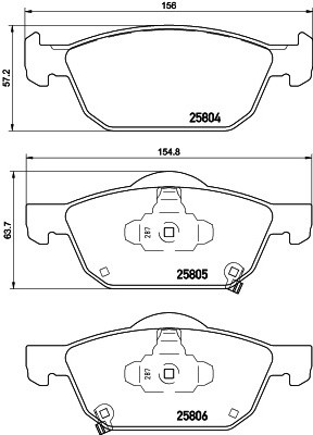 HELLA PAGID - Pagid GmbH) PAGID - Pagid GmbH) 8DB 355 021-431 8DB 355 021-431