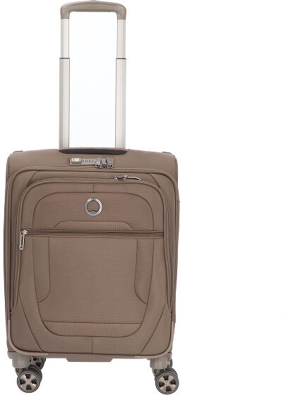 Delsey Helium DLX Walizka kabinowa na 4 kółkach Slim Line 55 cm mokka 2397803-06