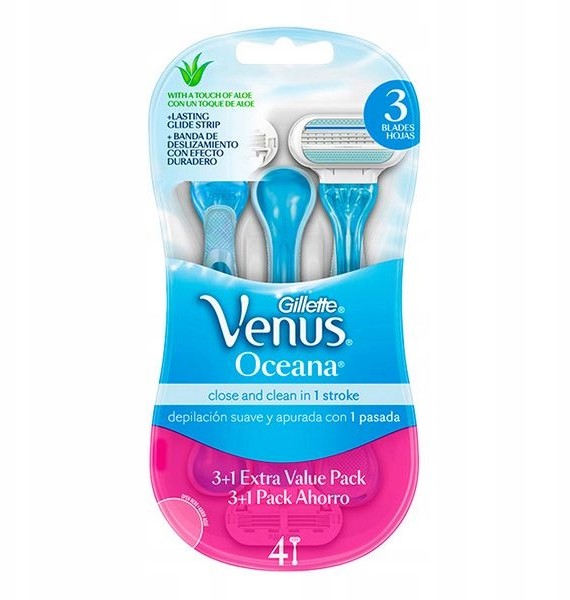 Gillette Maszynki do Golenia Venus Oceana 4 szt