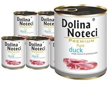 Dolina Noteci Premium Pure Kaczka 800 g x 6 sztuk