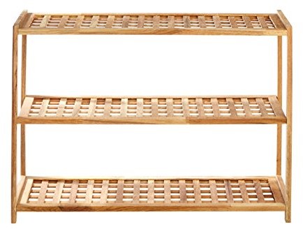 Premier Housewares Premier housewares regał na buty, drewno orzech włoski, 2-, 3-lub 4-piętrowa 2402559