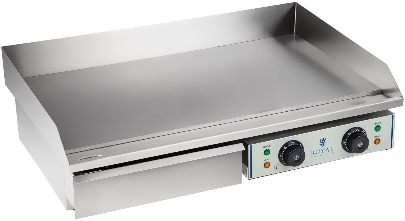 Royal Catering Płyta grillowa - 72,5 cm - gładka - 2 x 2200 W RCEG 75 RCEG 75
