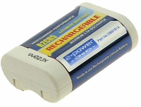 2-Power 500 mAh Li-Ion (6 V) aparat zastępuje akumulator do B-151 DBI0151A