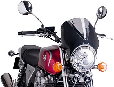 Puig Puig 1516 N Black Vision semi-fairing przednia do 20,3 cm okrągłych reflektorów 1516N