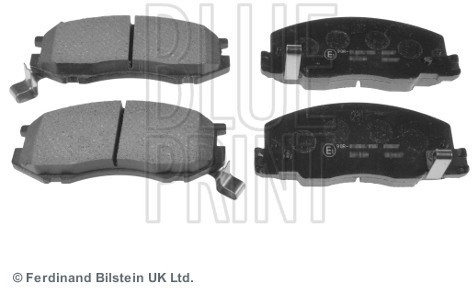BLUE PRINT Zestaw klocków hamulcowych, hamulce tarczowe ADT34288