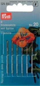 top Prym Igły do haftowania z koronką i złoty igielne PRYM_125551