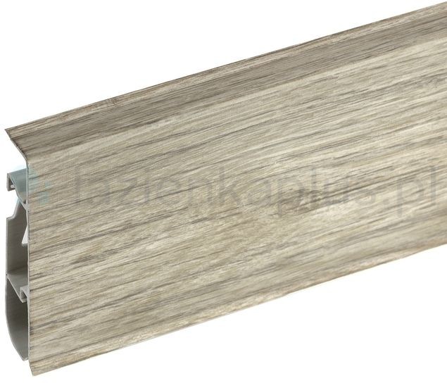 Cezar Hi-Line Prestige listwa przypodłogowa Szara 622830