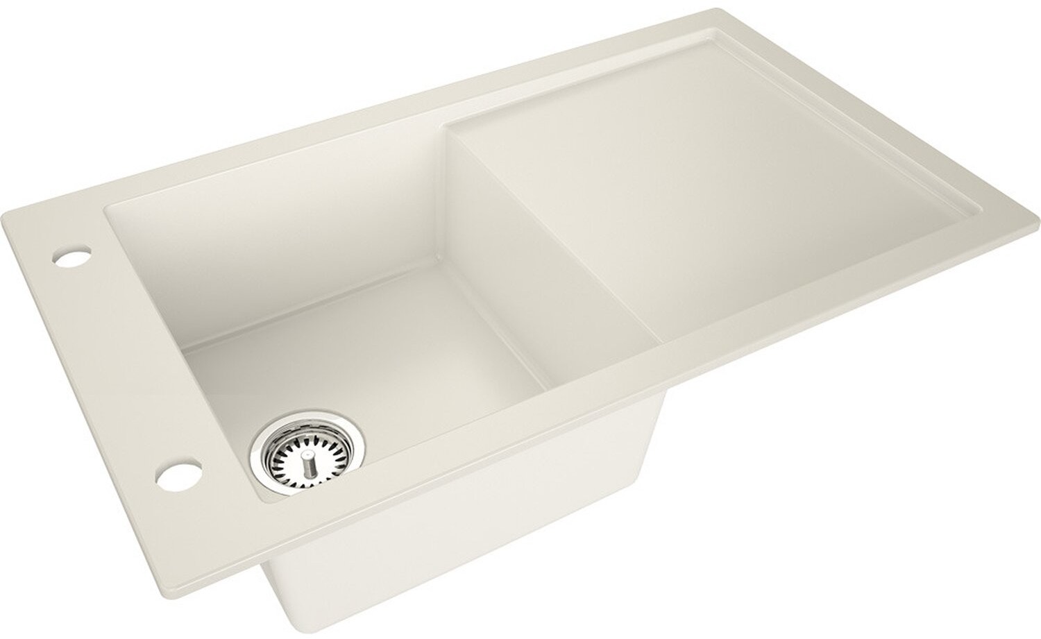 AXIS GROUP Zlew Tramontana 1-komorowy pure white