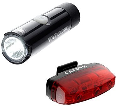 Cateye para światła do roweru Volt 100 XC and Rapid Micro None, czarny CA490V100MIC