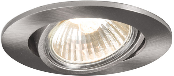 QAZQA Inteligentne wpuszczane  stalowe  odchylane  w tym WiFi GU10 - Cisco