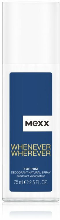 Mexx Whenever Wherever dezodorant z atomizerem 75ml dla Panów