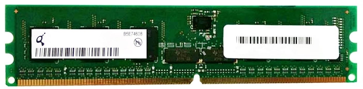 Qimonda RAM 1x 2GB QIMONDA ECC REGISTERED DDR2  400MHz PC2-3200 RDIMM | HYS72T256220HR HYS72T256220HR