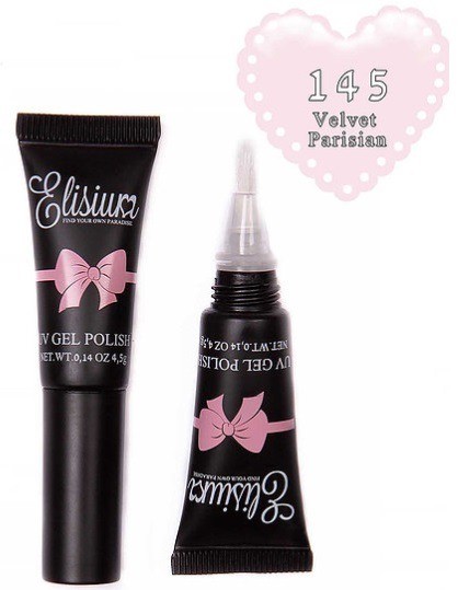 Elisium Elisium Lakier hybrydowy w tubce 145 Velvet Parisian 4,5g 39893-uniw