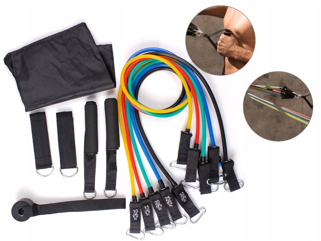 Be Ready Zestaw gum oporowych do treningu 5szt