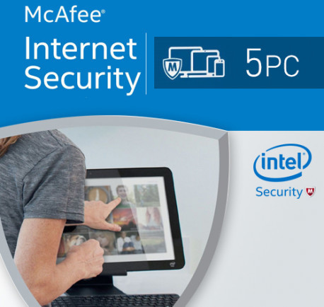 McAfee Internet Security 5 Urządzen 1 Rok