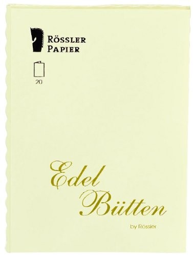 Rössler roessler 2160388803  kart A6, pobita młotkiem, 20 sztuki, Ivory 2160388803