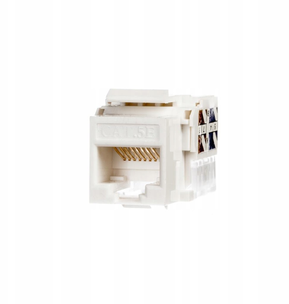 Moduł Keystone Jack 1XRJ45 8P8C Utp CAT5E Lsa Z Za