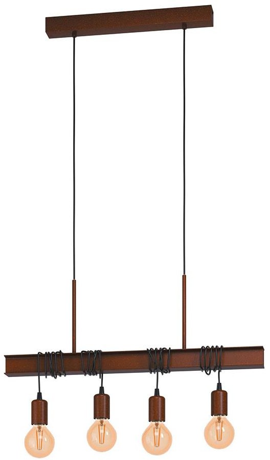 Eglo TOWNSHEND 4 Lampa wisząca antyczny-brązowy