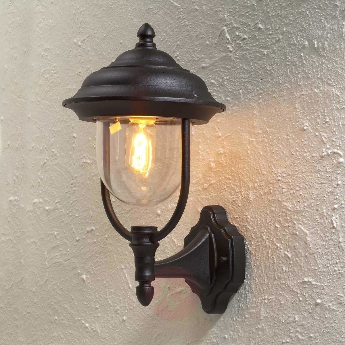 Konstsmide PARMA lampa ścienna Czarny, 1-punktowy 7223-750