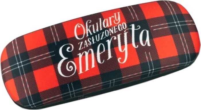 Pan dragon Etui na okulary - Okulary zasłużonego Emeryta 5901854943039
