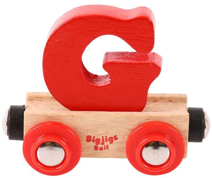 Bigjigs Toys Wagonik literka G