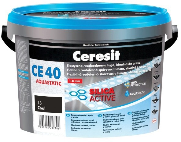 Ceresit Fuga elastyczna CE 40 Aquastatic coal 2 kg 1995650