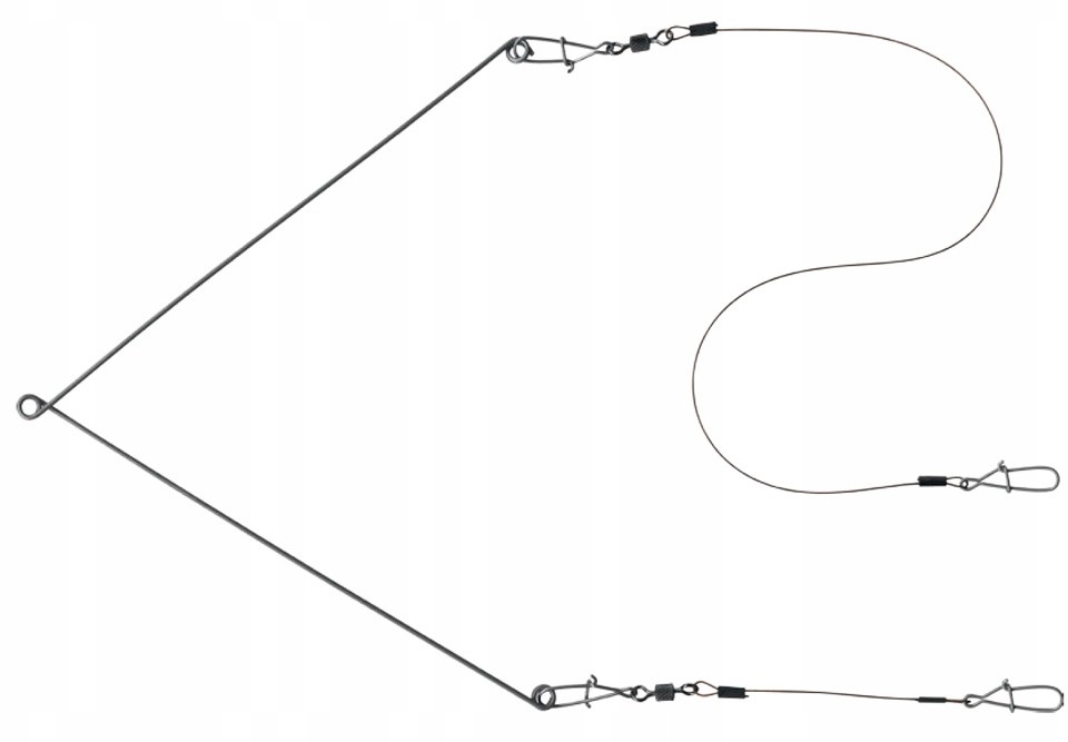 Systemik szczupakowy do trollingu drut stalowy