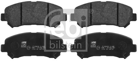 FEBI Zestaw klocków hamulcowych, hamulce tarczowe FEBI 16738