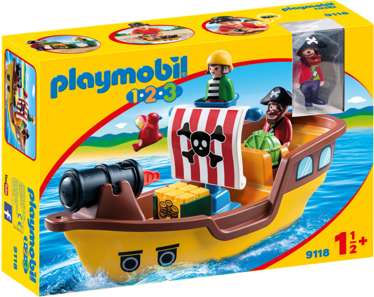 Playmobil 123 STATEK PIRACKI 9118