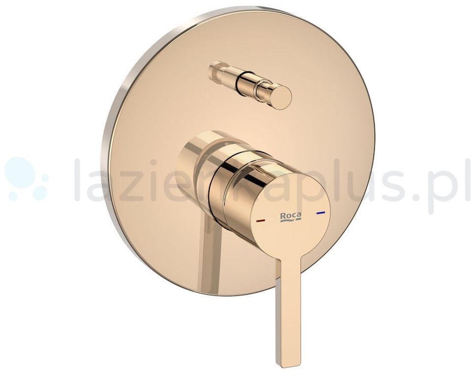 Roca Naia Rose Gold bateria wannowo-prysznicowa podtynkowa inny A5A0B96RG0