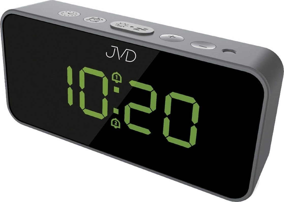 JVD Budzik z termometrem sensor light 2 alarmy uniwersalny SB3212.1