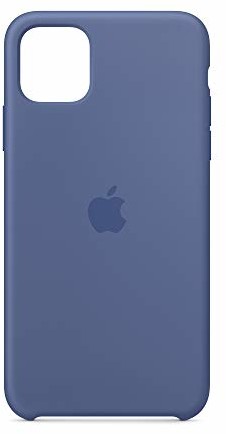 Apple Silikonowe etui (do iPhone 11 Pro Max) - lniany niebieski MY122ZM/A