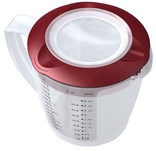 Westmark 3105227r kubek do mieszania z pokrywą 