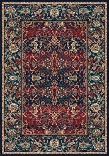 Agnella Dywan polski Isfahan HELA granat wełna D342-884AF