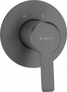 Deante BQA D44L Arnika Titanium Bateria natryskowa podtynkowa