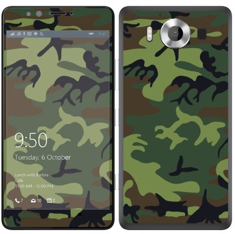 Royal Sticker Royal tatuaż ścienny RS. 124209 samoprzylepny do Microsoft Lumia 950 motyw ACU Camo RS.124209