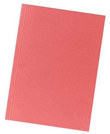 Falken okładka recyklingu do formatu DIN A4, opakowanie sztuk, czerwony 80004138