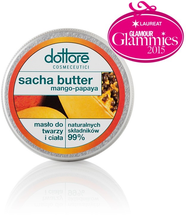 DOTTORE DOTTORE Sacha Butter Mango/Papaya-Masło do masażu twarzy z mango,50 ml DOT000019