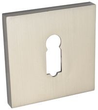 Alubrass klamki drzwiowe Szyld O SLIM na klucz nikiel satyna BLITZ BSONIK BSONIK