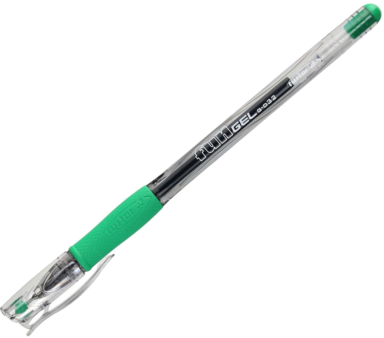 Rystor Pióro żelowe 0.3mm zielone Fun-Gel G032