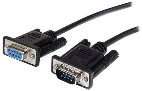 StarTech 2 m BLACK DB9 SERIAL CABLE męskie - żeńskie - MXT1002MBK