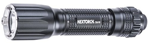 NEXTORCH nextorch ta15 guardiant actical latarka kieszonkowa LED, 600 lumenów, głowa z funkcją Nano-ceramika zbijakiem do szyb, stroboknop TA15