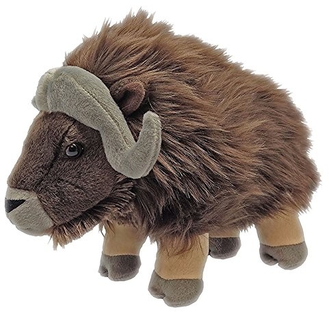 Wild Republic Musk Ox pluszowa miękka zabawka, przytulanka do przytulania, prezenty dla dzieci 30 cm