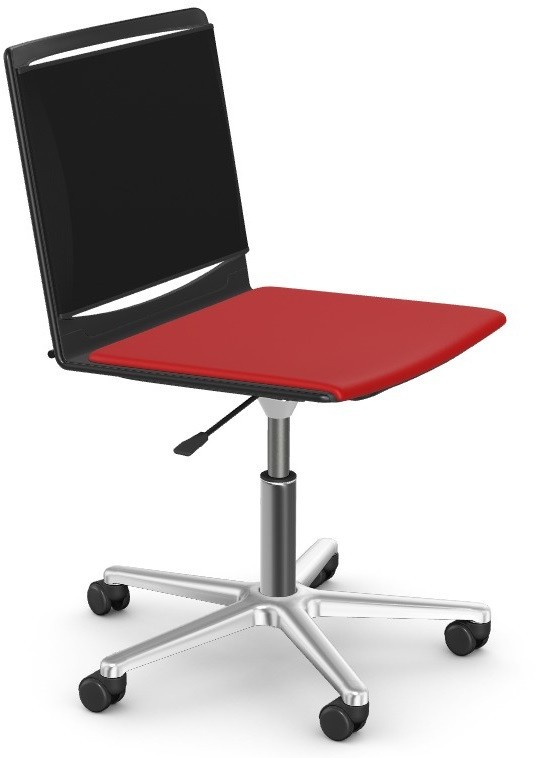 Intarseating Krzesło obrotowe SMESH podstawa aluminiowa KB-SMESH-MT-180-01/PG2