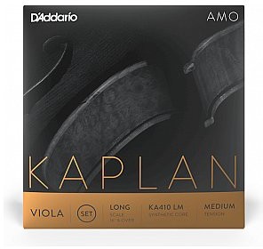 D'Addario D'Addario Kaplan Amo Zestaw strun do altówki Long Medium Tension KA410 LM